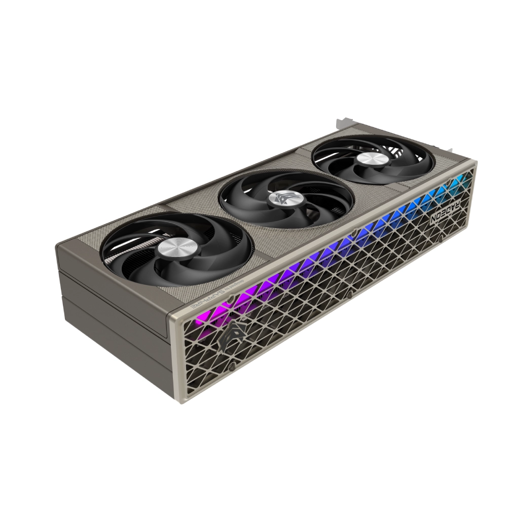 Sapphire Graphic Card RX 9070 16GB DDR6 OC Nitro Plus Triple Fan view 6